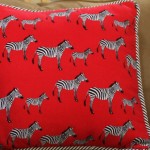 Cool and Funky Zebra Pillow