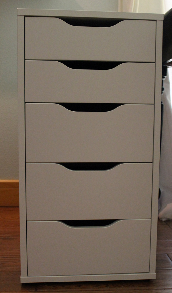 alex cabinet from Ikea
