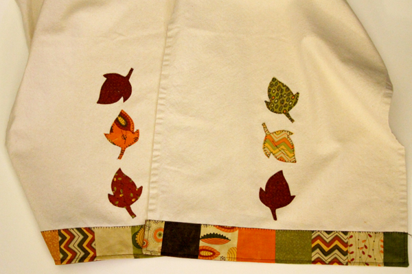 Moda toweling with appliques