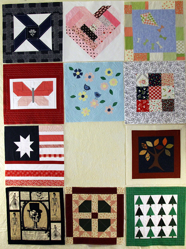 Block Eleven July -- Quilt as You Go