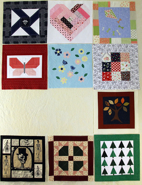 Only two blocks left for this quilt! Yippee!
