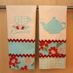 Tea Towels with Moda Fabrics by Bonnie and Camille