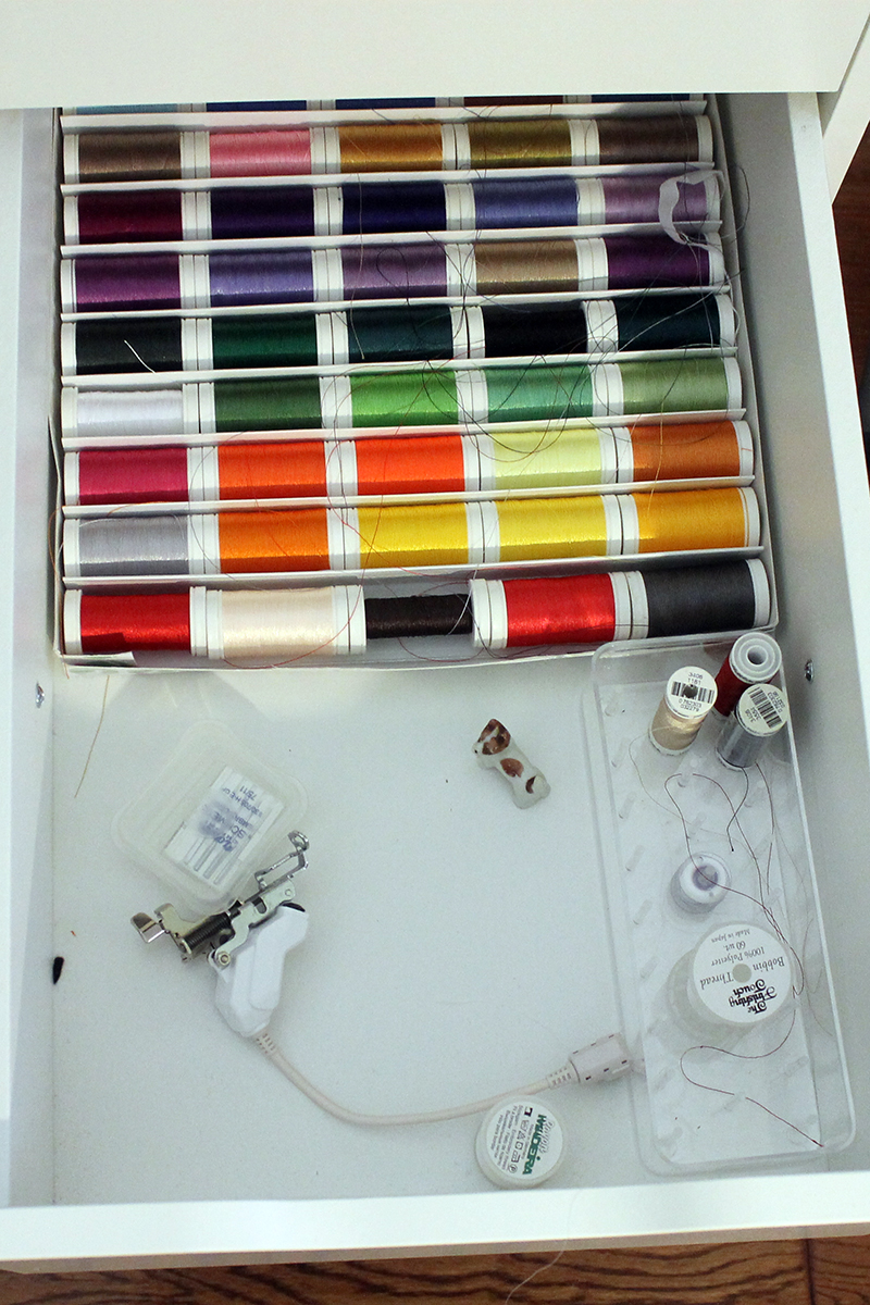 Let's Get Organized -- Thread Drawer, Part 2