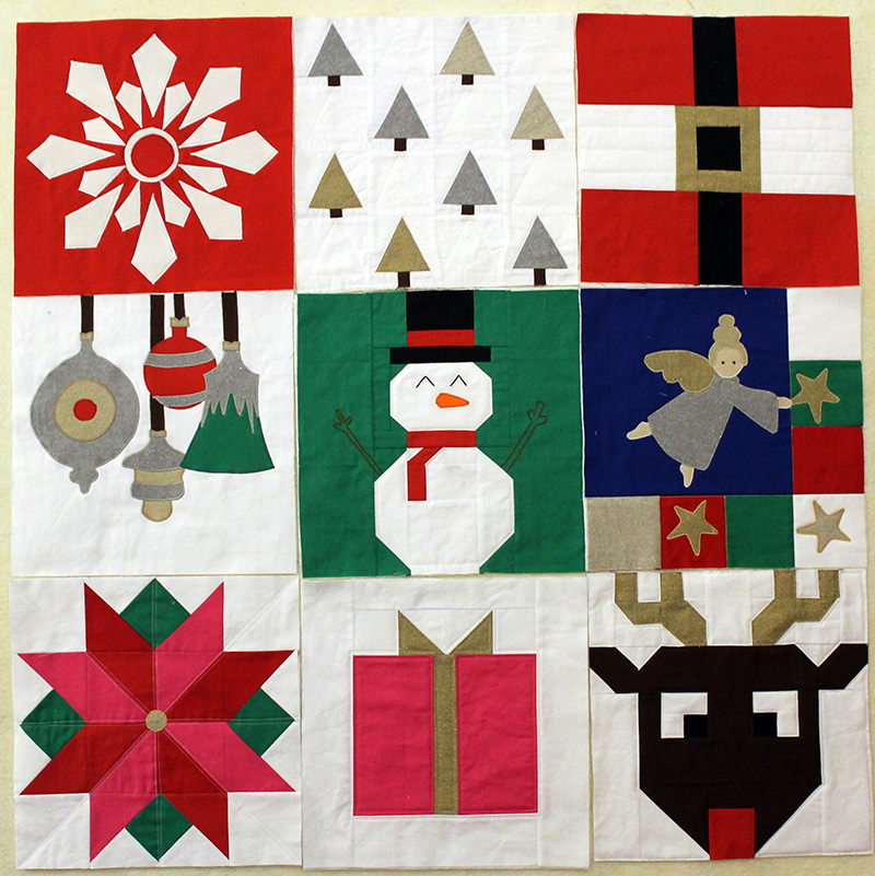 I Wish you a Merry Quilt-A-long! Block Nine!