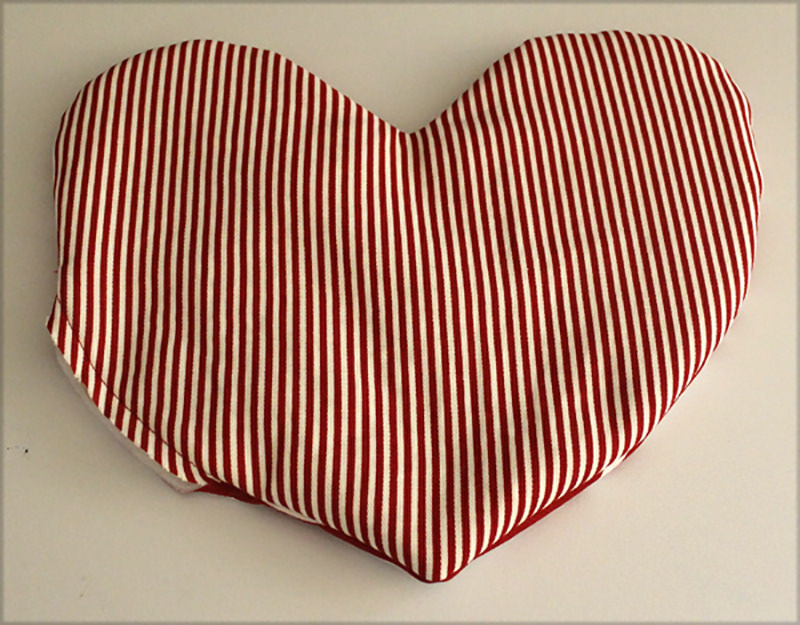 Easy-Peasy Heart Pillows