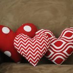 Easy-Peasy Heart Pillows