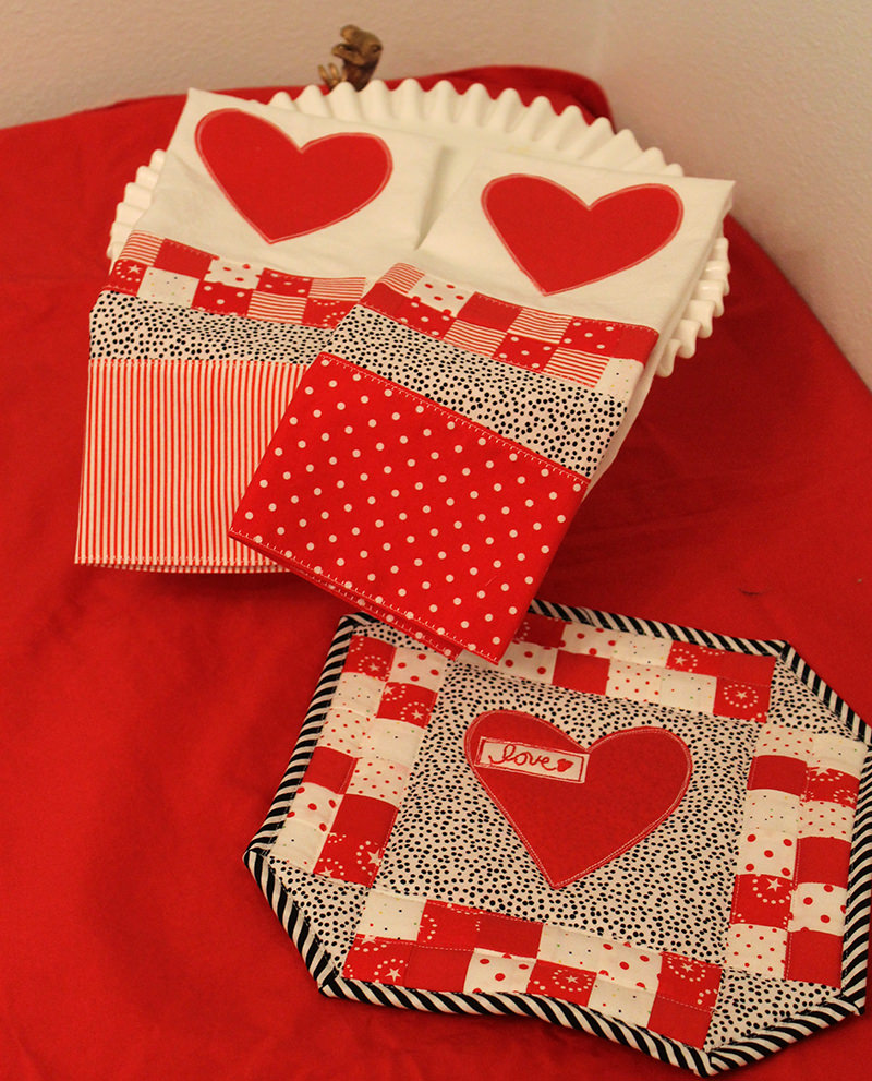 Valentine's Tea Towel -- Part 2