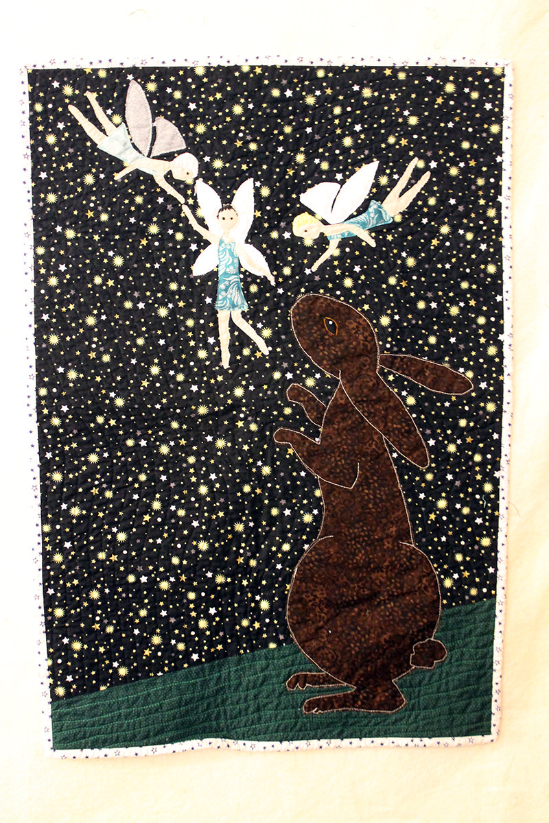 rabbit quilt