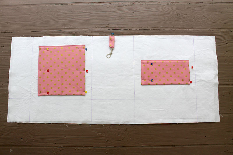 lining with pockets, Hand Stitchery Bag Tutorial