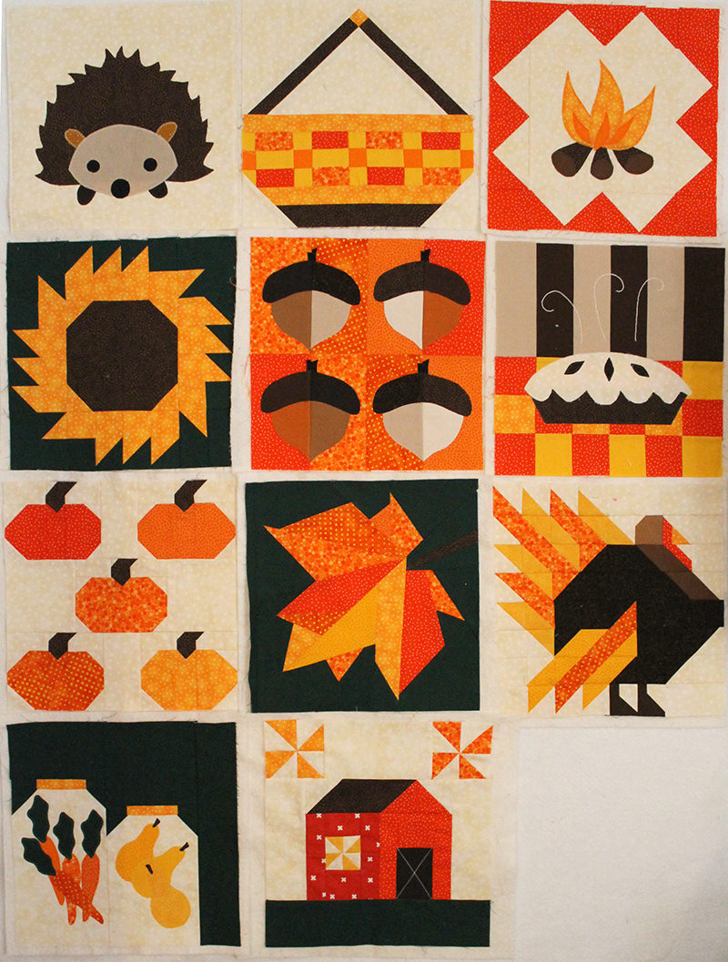 Fall Into a Quilt-A-Long Block 11