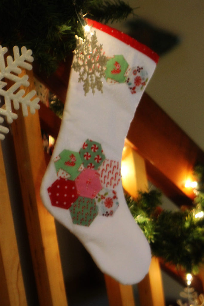 Scrappy Christmas Stocking