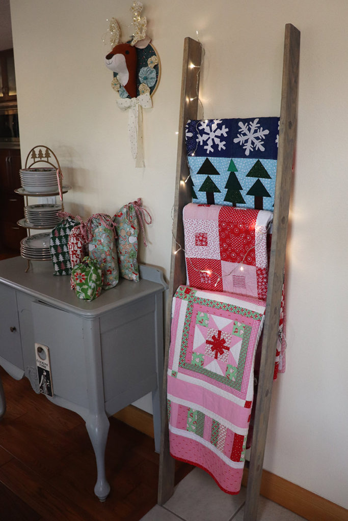 quilt ladder