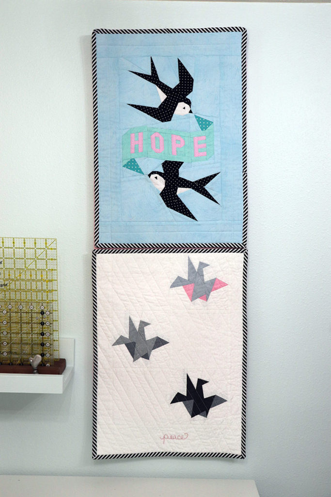 hope and peace wall hangings