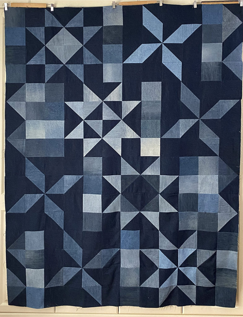 denim summer quilt