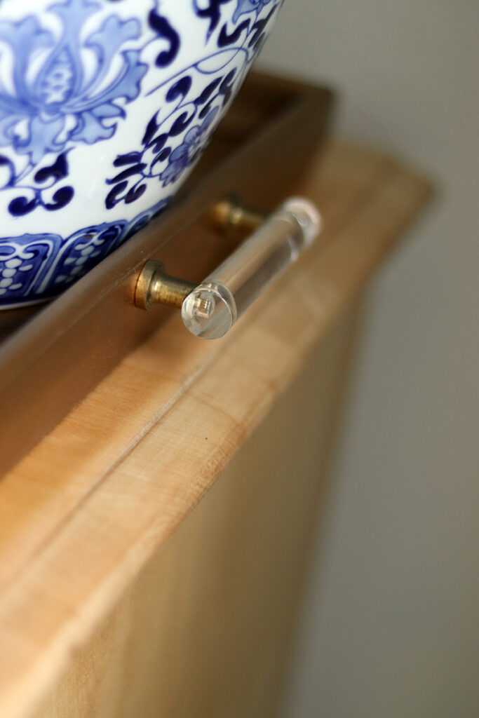 maple dresser handles