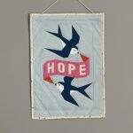 hope tattoo quilt block