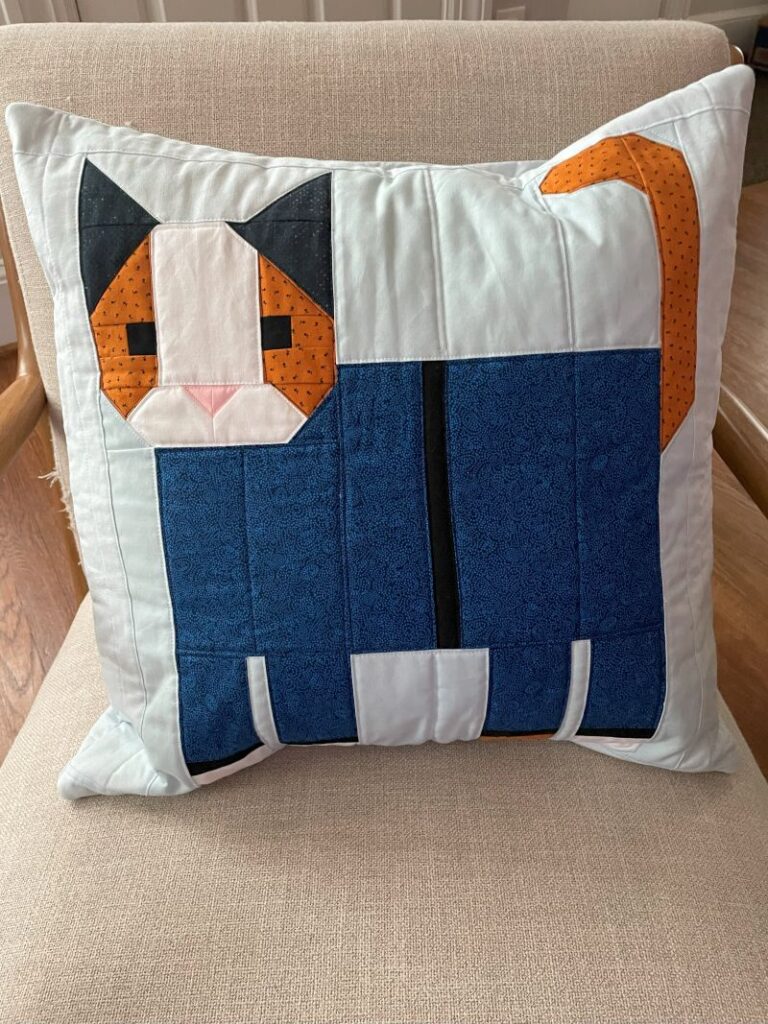 pillow--cats in pajamas