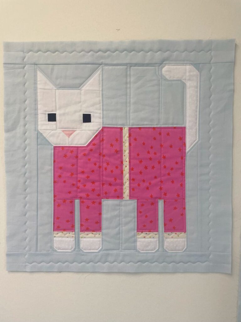 pillow--cats in pajamas