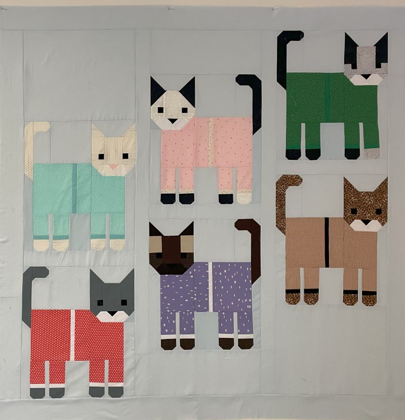 cats in pajamas