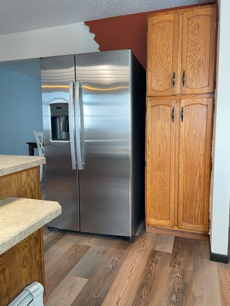 the old kitchen