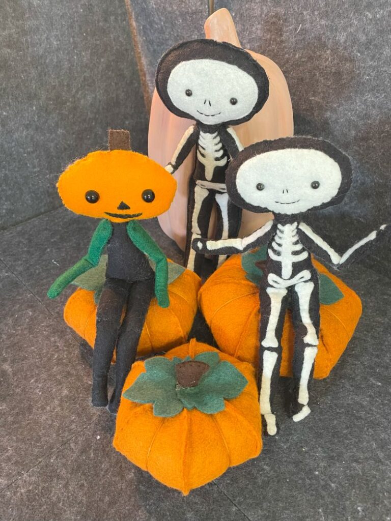 Halloween projects final 2025, skeletons